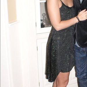 Versace & HM Black and Gold Dress